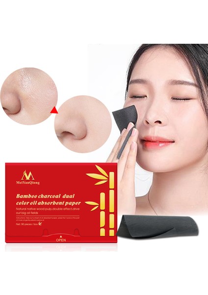 Trendygirl Yüz Kurutma Kağıdı Yumuşak Bambu Kömür Yüz Emici Levha (Yurt Dışından) modelleri