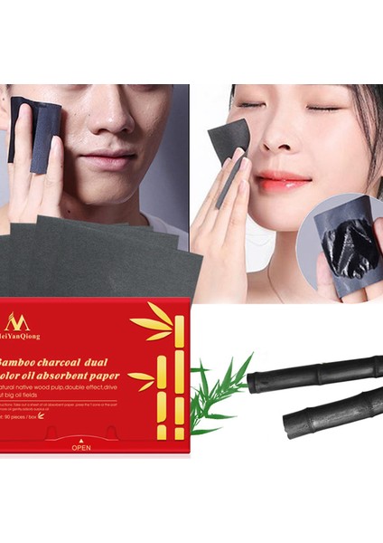 Trendygirl Yüz Kurutma Kağıdı Yumuşak Bambu Kömür Yüz Emici Levha (Yurt Dışından) indirimleri