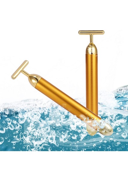 Enerji 24 K Altın T Güzellik Bar Yüz Masajı Masaj T Şeklinde Enerji Güzellik Çubuğu Darbe Sıkılaştırıcı Yüz Masajı Kaldırma Aracı (Yurt Dışından) indirimleri