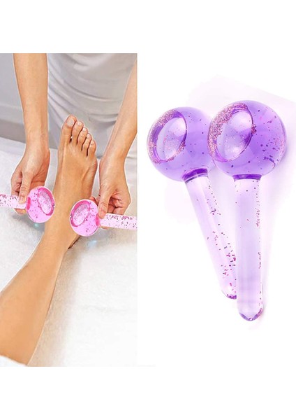 2 Adet Güzellik Kristal Top Buz Hokeyi Enerji Yüz Soğutma Buz Küreleri Su Dalgası Yüz ve Göz Masajı Cilt Bakımı Güzellik Rollerpink (Pembe) (Yurt Dışından) fiyatları
