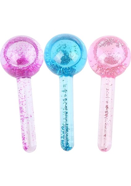 2 Adet Güzellik Kristal Top Buz Hokeyi Enerji Yüz Soğutma Buz Küreleri Su Dalgası Yüz ve Göz Masajı Cilt Bakımı Güzellik Rollerpink (Pembe) (Yurt Dışından) fırsatları