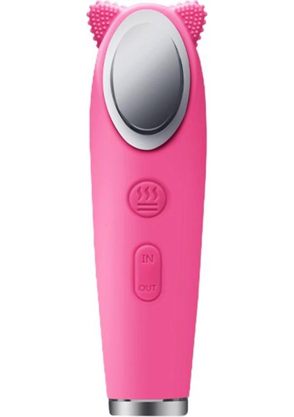 Ultrasonik Anyon Elektrikli Suya Dayanıklı Sil Dayanıklı Temizleyici Masaj - Mor (Yurt Dışından)