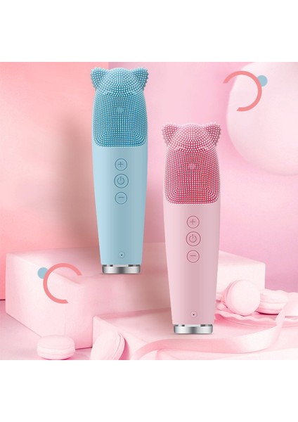 Ultrasonik Anyon Elektrikli Suya Dayanıklı Sil Dayanıklı Temizleyici Masaj - Mor (Yurt Dışından) indirimleri