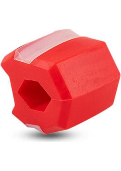 Fitness Yüz Kas Masseter Gıda Sınıfı Silika Jel Masseter Egzersiz Çiğneme Topu Pop N Go Ağız Çene Hattı Çene Kas Çiğneme Eğitmeni Kırmızı (Kırmızı) (Yurt Dışından)