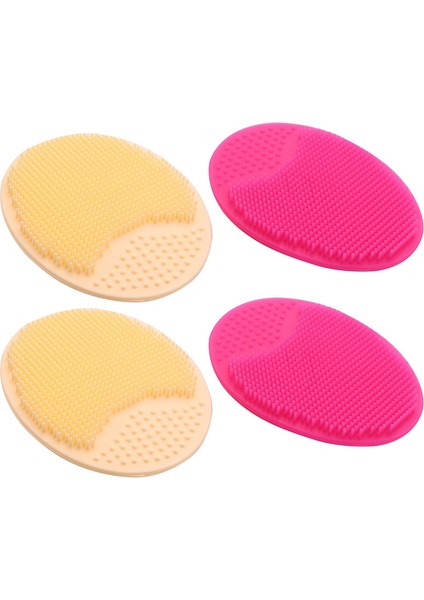 Adet Spa Silikon Güzellik Yıkama Pedi Cilt Fırçalama Temizleme Pedi Yıkama Yüz Yüz Peeling Fırçası Temizleyici Aracı (Yurt Dışından)