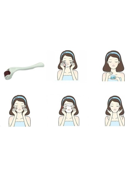 Mikro Iğneli Silindirler Dermatolojik Silindirler 540 Mikro Iğneler Hava Çıkma - Beyaz 1.0mm (Yurt Dışından) fiyatları