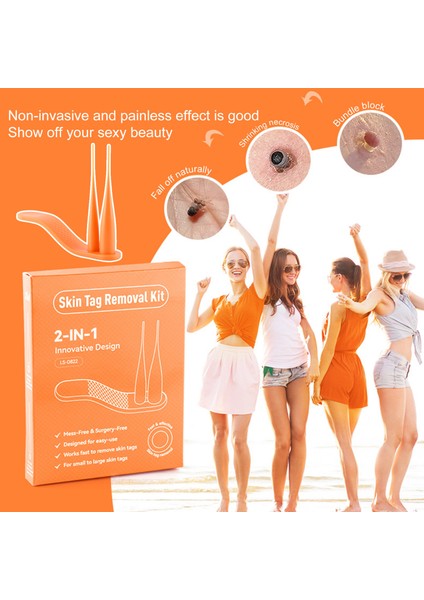 Trendygirl Cilt Etiketi Aracı Hızlı Etkili Papilloma Temizleme Küçük Yüz Bakımı Mısır Temizleme Aracı (Yurt Dışından)