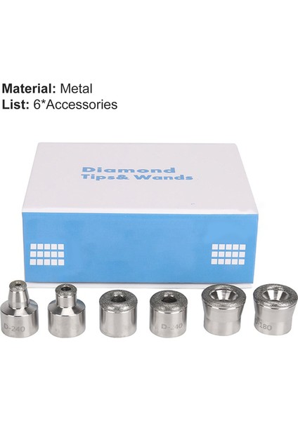 Güzellik Enstrüman Kafası Katı Mikrodermabrazyon Ipuçları Taşlama Montaj Kafası (Yurt Dışından) modelleri