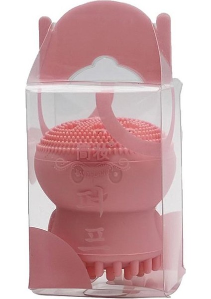 Silikon Temizleyici Ahtapot Silikon Fırça Kozmetik Makyaj Moda Kadın - Pembe (Yurt Dışından)