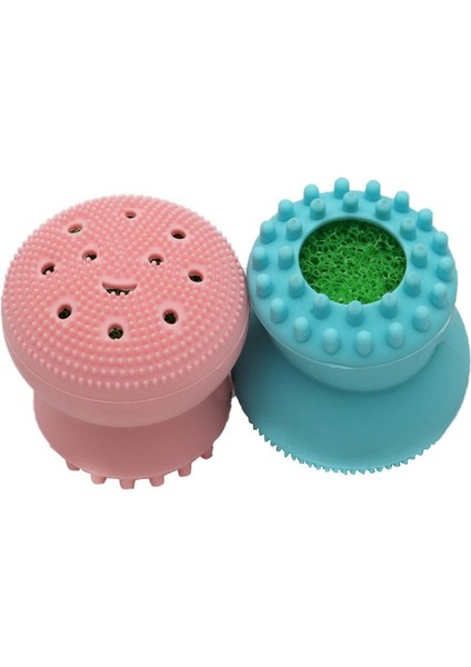 Silikon Temizleyici Ahtapot Silikon Fırça Kozmetik Makyaj Moda Kadın - Pembe (Yurt Dışından) modelleri