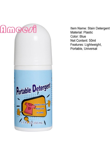 Ameesi Leke Çıkarıcı Rulo Etkili Sihirli Leke Çıkarıcı Yuvarlanan Boncuk (Yurt Dışından) modelleri