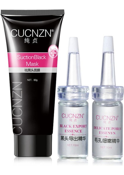 Parça Essence Yüz Maskesi Tüm Yüze Uygun T Bölgesi Siyah Noktaları Eğitir (Yurt Dışından)