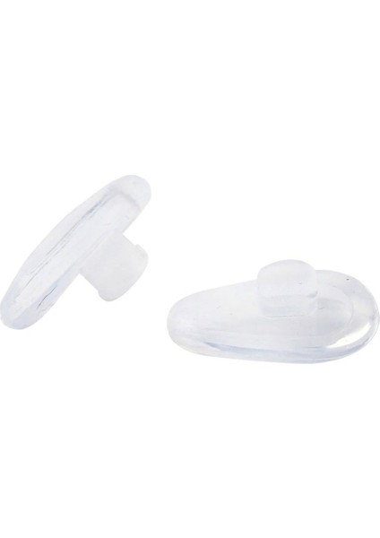 Gözlükler Için Yumuşak Eliptik Silikon Burun Yastığı (Şeffaf, 5 Çift) ， Burun Yastığı (Yurt Dışından)