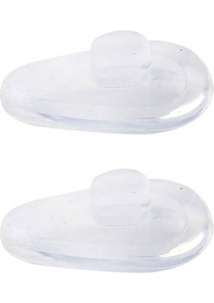 Gözlükler Için Yumuşak Eliptik Silikon Burun Yastığı (Şeffaf, 5 Çift) ， Burun Yastığı (Yurt Dışından) indirimleri