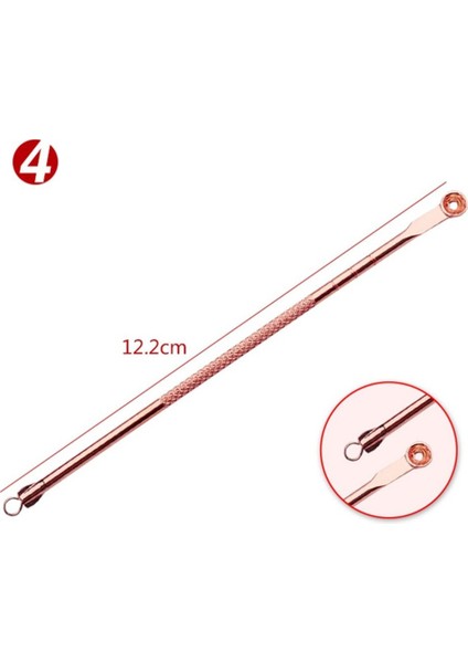 1/4/5 Adet/takım Çift Uçlu Akne Iğnesi Siyah Nokta Leke Çıkarıcı Sivilce Komedon Yüz Temizleme Cilt Paslanmaz Çanta Veya Kutu Rastgele (Yurt Dışından) fiyatları