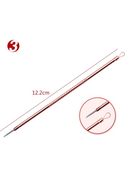 1/4/5 Adet/takım Çift Uçlu Akne Iğnesi Siyah Nokta Leke Çıkarıcı Sivilce Komedon Yüz Temizleme Cilt Paslanmaz Çanta Veya Kutu Rastgele (Yurt Dışından) modelleri