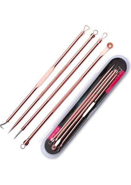 1/4/5 Adet/takım Çift Uçlu Akne Iğnesi Siyah Nokta Leke Çıkarıcı Sivilce Komedon Yüz Temizleme Cilt Paslanmaz Çanta Veya Kutu Rastgele (Yurt Dışından) fırsatları