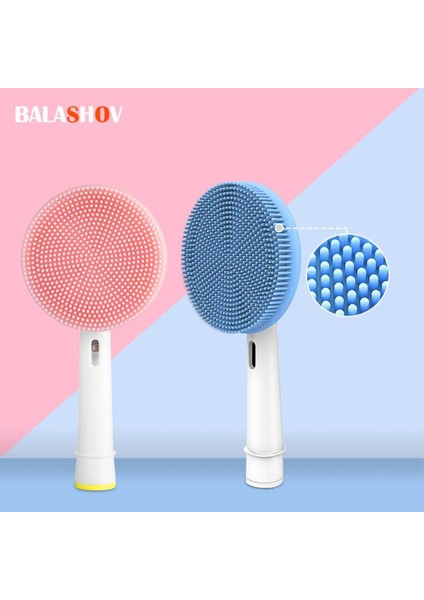 Oral B Elektrikli Diş Fırçası Için Yedek Fırça Kafaları Yüz Temizleme Fırçası Kafası Elektrikli Temizleme Başlığı Yüz Cilt Bakımı Araçları (Yurt Dışından)