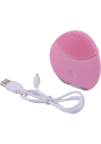 Silikon Su Geçirmez Şarj Edilebilir Yüz Temizleyici Ultrasonik Yüz Temizleyici Pembe (Yurt Dışından) fiyatları