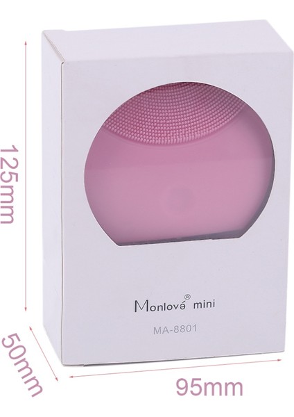 Silikon Su Geçirmez Şarj Edilebilir Yüz Temizleyici Ultrasonik Yüz Temizleyici Pembe (Yurt Dışından) fırsatları