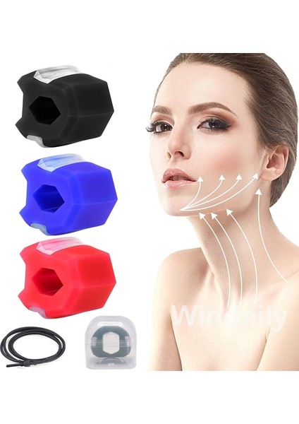Fitness Yüz Çene Egzersiz Aleti Jawline Trainer Yüz Egzersiz Topu Çene Hattı Çiğneme Kas Topu Çene Isırık Klipsi Arp Siyah 01 (Siyah 01) (Yurt Dışından) fiyatları