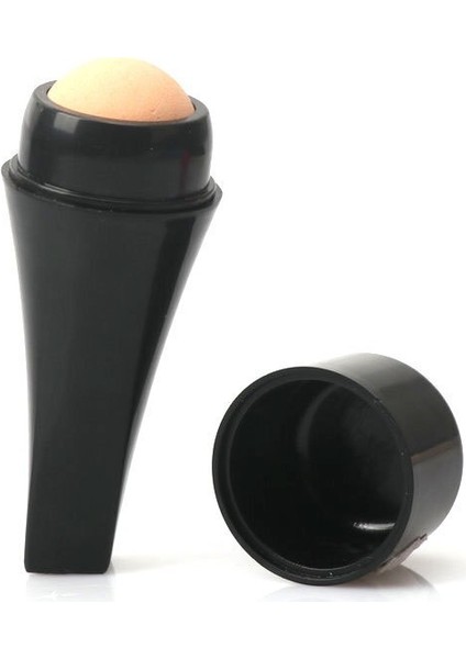 Doğal Volkanik Rulo Yağ Kontrol Rulosu Yüz Cilt Bakımı Araçları Temizleme Yağı Emici Rulo Yağ Kontrolü Temizleyici Yüz Bakımısiyah (Siyah) (Yurt Dışından)