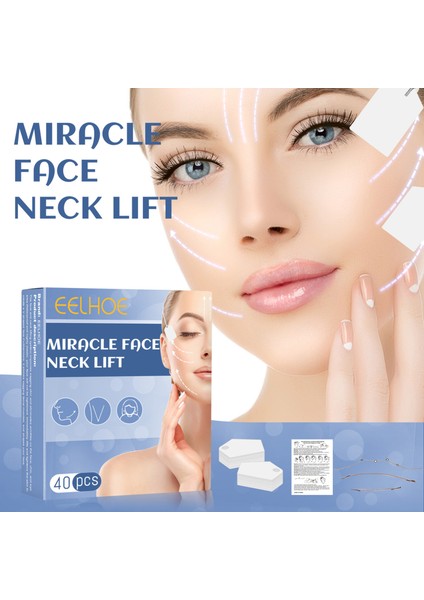 Yüz Gerdirme Etiketi Geniş Uygulama Yüz Görünmez Kaldırma Yaması (Yurt Dışından) indirimleri