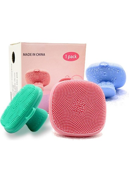 Silikon Yüz Temizleme Fırçası Peeling Scrubber Yüz Temizleme Fırçası Yüz Için Yıkama Temizleyici (Yurt Dışından)