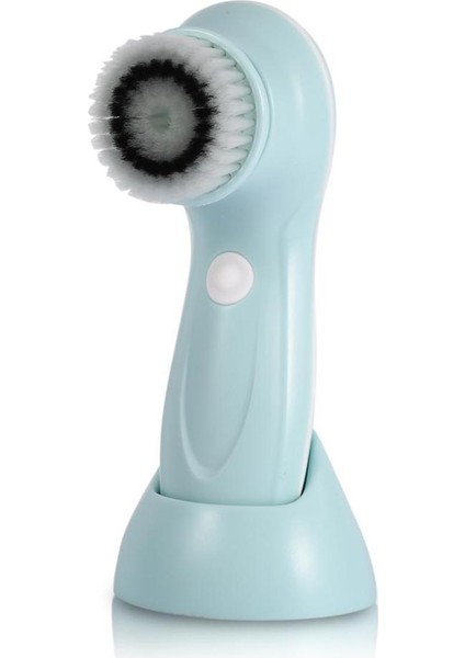 Yüz Temizleyiciler Değiştirilebilir Başlıklar Elektrikli Döner Yüz Temizleme Fırçası Yüz Temizleyiciler (Mavi) (Yurt Dışından)