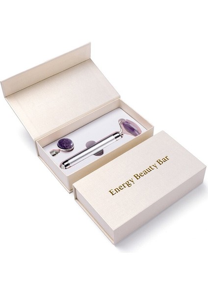 2 In 1 Elektrikli Doğal Gül Kuvars Yeşim Rulo Yüz Kaldırma Kristal Yeşim Taşı Yüz Rulo Güzellik Masaj Aracıgümüş-(Gümüş-) (Yurt Dışından) indirimleri