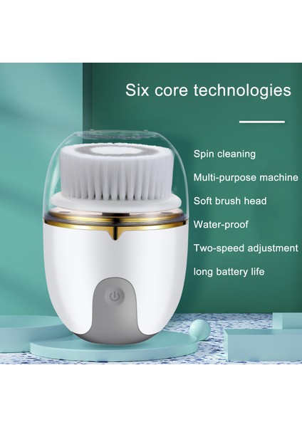 Yüz Fırçası Yumuşak Kıl Elektrikli Yıkama Yüz Temizleme Fırçası (Yurt Dışından) fırsatları