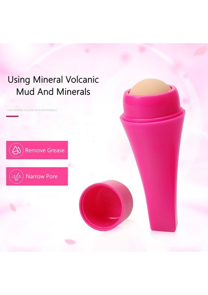 Doğal Volkanik Rulo Yağ Kontrol Rulosu Yüz Cilt Bakımı Araçları Temizleme Yağı Emici Rulo Yağ Kontrolü Temizleyici Yüz Bakımısiyah (Siyah) (Yurt Dışından) modelleri