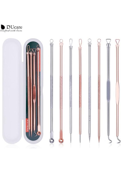 Ducare 4 Adet Paslanmaz Çelik Akne Temizleme Iğneleri Sivilce Siyah Nokta Remover Araçları Yüz Cilt Bakımı Araçları Iğneler Yüz Gözenek Temizleyici (Yurt Dışından)