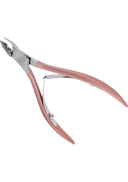 2x Tırnak Eti Itici Cımbız Kesici Makası Clipper Ölü Cilt Sökücü Manikür Sanat Bakım Aracı Pense Pembe (Yurt Dışından)