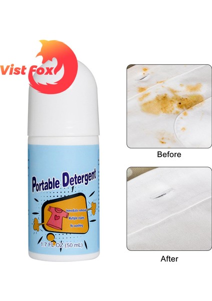 Vist Fox Yağ Lekesi Çıkarıcı Kompakt Tasarım Yağ Lekesi Çıkarıcı Kalem Rulo Bilyalı (Yurt Dışından) fırsatları