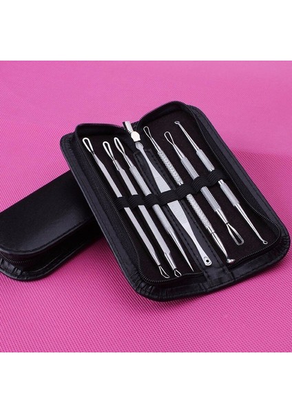 Adet/takım Çift Uçlu Leke Paslanmaz Çelik Akne Iğne Temizleyici Sökücü Kit Yüz Cilt Temizleme Araçları (Yurt Dışından) modelleri