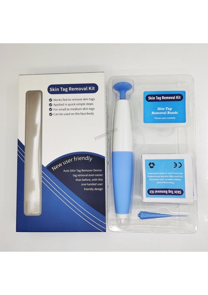 Küçük ve Orta Yüz Bakımı Için Papilloma Temizleme Aracı Mavi Mikro Bant Cilt Etiketi Sökücü Kit Mısır Temizleme Çubukları ile Köstebek Wartmachine (Makine) (Yurt Dışından)
