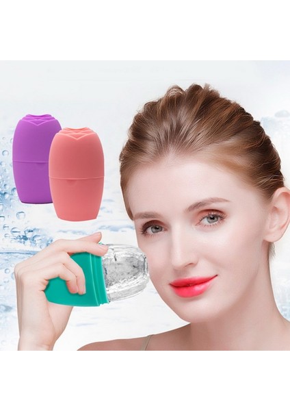 Cilt Bakımı Güzellik Kaldırma Şekillendirme Aracı Silikon Buz Küpü Tepsileri Buz Küresi Buz Topları Yüz Masajı Yüz Rulo Akne Azaltmak (Yurt Dışından) fırsatları