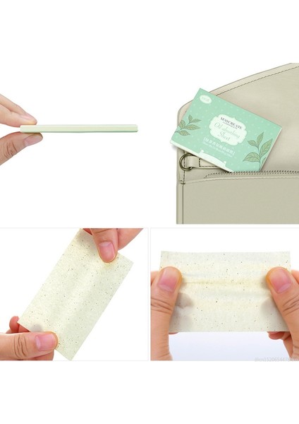 100 Yaprak/torba Yağ Kurutma Kağıdı Lavanta Yeşil Çay Papatya Yağı Kontrol Sayfaları Yüz Temizleme Emici Kağıt Makyaj Aracı Tslm1 (Yurt Dışından) modelleri