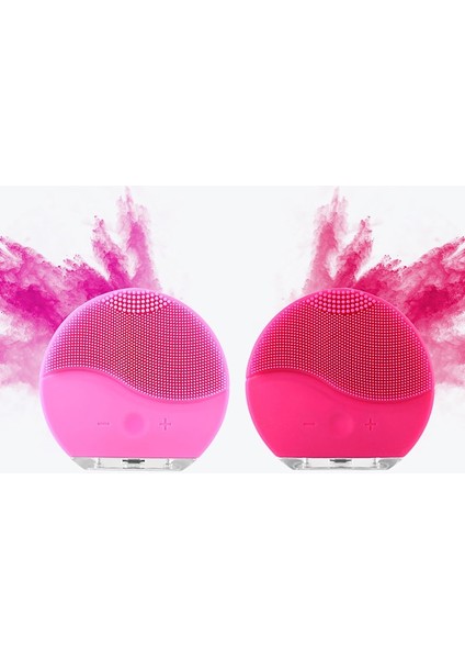 Silikon Elektrikli Temizleme USB Şarjı Su Geçirmez Güzellik Enstrümanı Açık Pembe (Yurt Dışından) modelleri