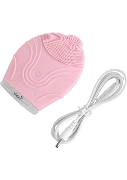 Kompakt Boyutlu USB Şarj Edilebilir Elektrikli 3D Yüz Temizleme Temizleyici Masaj Pembe (Yurt Dışından) fiyatları