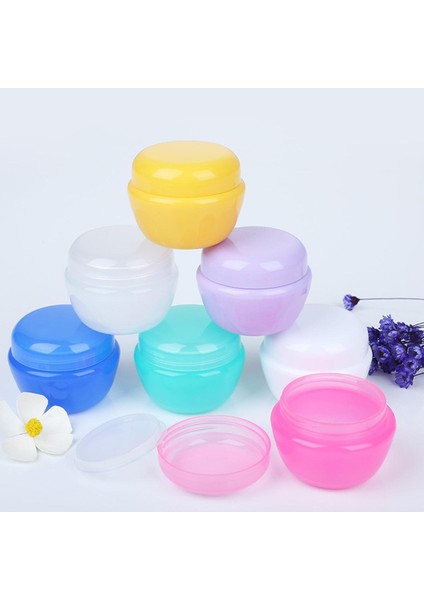 5 Adet/grup Mini Boş Kavanoz Tencere Kozmetik Makyaj Iç Kapak Yüz Kremi Dudak Balsam Kabı Benim Doldurulabilir Şişeler (Yurt Dışından)