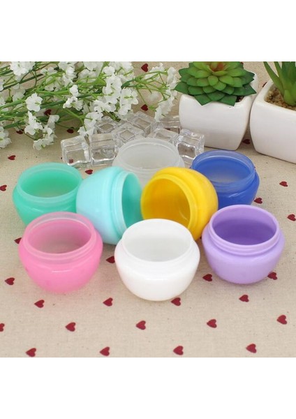 5 Adet/grup Mini Boş Kavanoz Tencere Kozmetik Makyaj Iç Kapak Yüz Kremi Dudak Balsam Kabı Benim Doldurulabilir Şişeler (Yurt Dışından) modelleri