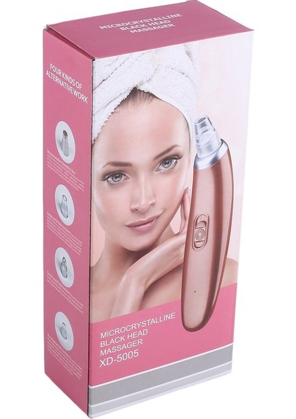 Şarj Edilebilir Mikrokristalin Siyah Kafa Masajı Yüz Gözenek Vakum Çıkarıcı (Yurt Dışından) modelleri