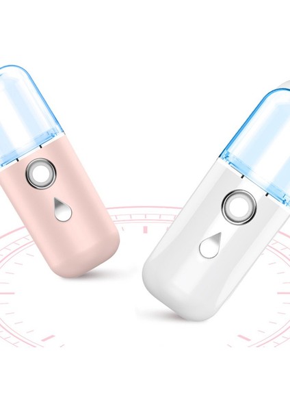 Nano Sprey Nemlendirici Instent Porle Şarj Edilebilir Handld Fal Steamer (Yurt Dışından) indirimleri