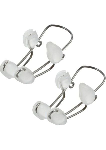 Quanbu 2x Çelik Burun Yukarı Köprü Kaldırma Şekillendirme Doğrultma Güzellik Klip Clipper Ağrı Yok (Yurt Dışından)