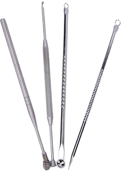 Adet/takım Siyah Nokta Sivilce Komedon Akne Çıkarıcı Sökücü Aracı + Kulak Balmumu Sopa Seti Seti Yüksek Kalite (Yurt Dışından) indirimleri