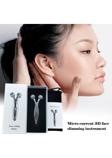 Yüz Y-Şekilli Güzellik Rulo Masajı Taşınabilir Moda Yüz Aracı (Yurt Dışından) fırsatları