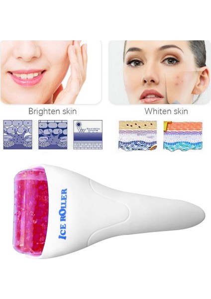 Yüz Silindiri Soğuk Buz Rulosu Masajı - Kırmızı (Yurt Dışından) fırsatları