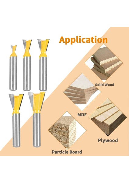 Yusun 8 mm Shank Kırlangıç Ortak Yönlendirici Bit 14 Derece Ağaç Işleme Freze Kesicisi Gravür Uçları Yüz Değirmeni (Yurt Dışından) indirimleri